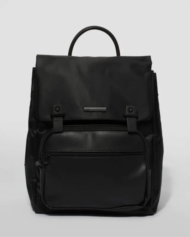 Black Belle Baby Backpack sold by Collete Hayman