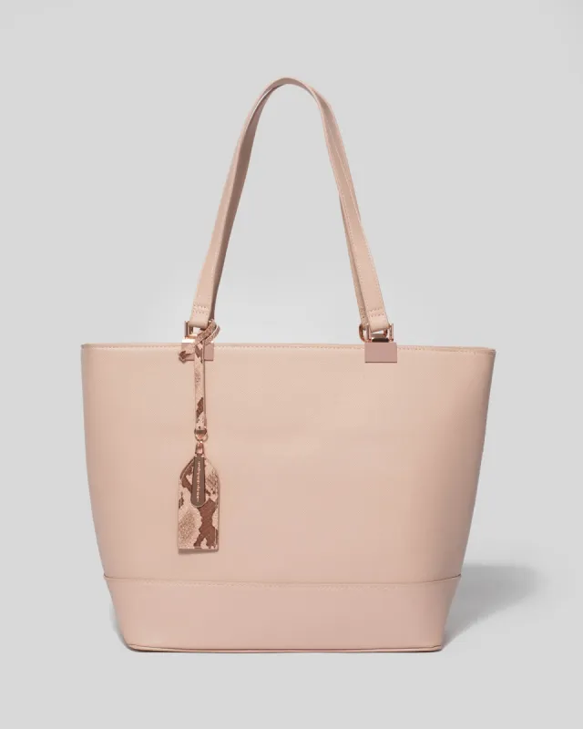 Pink Ellie Tag Tote Bag sold by Collete Hayman