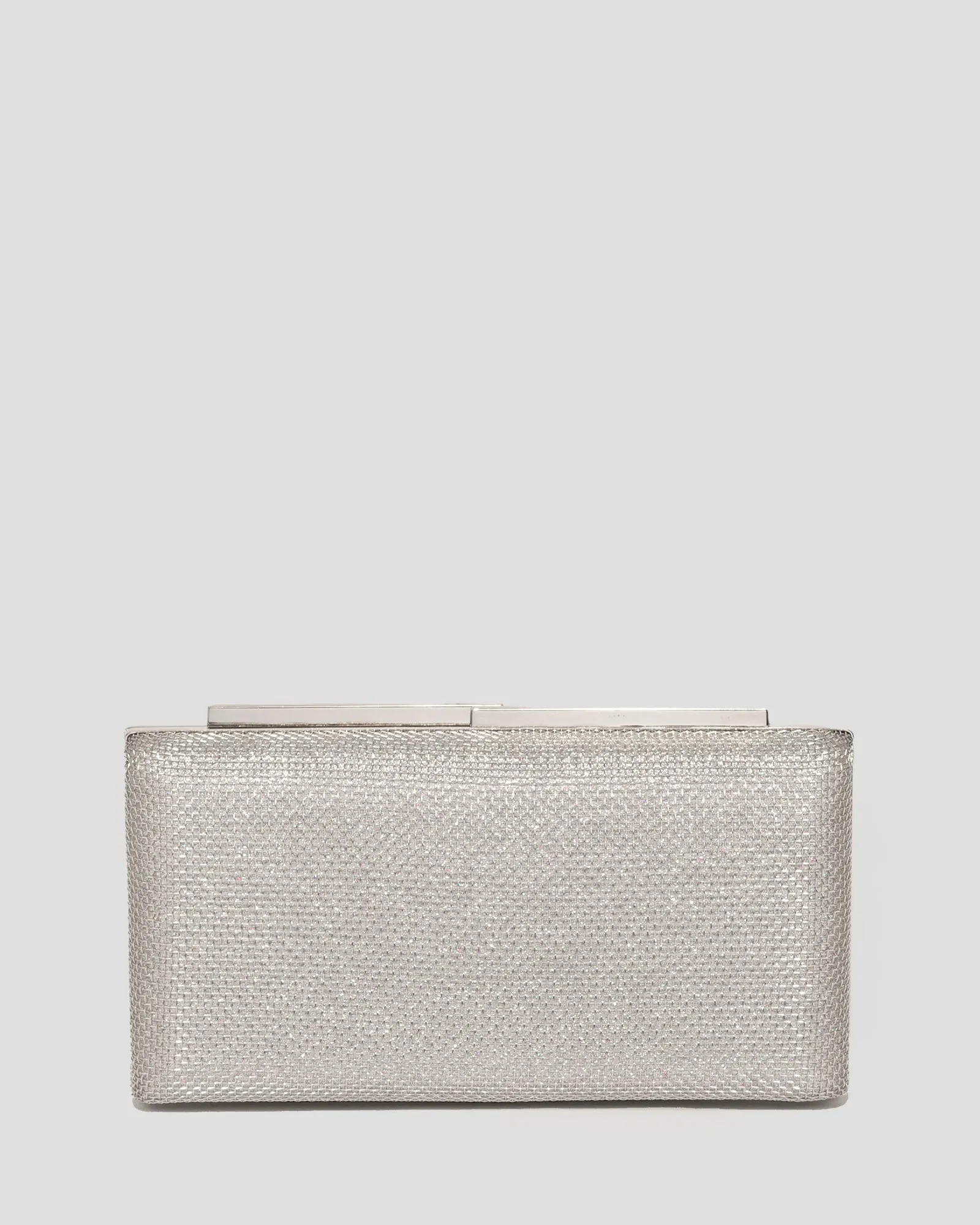 Silver Lulu Clutch Bag sold by Collete Hayman