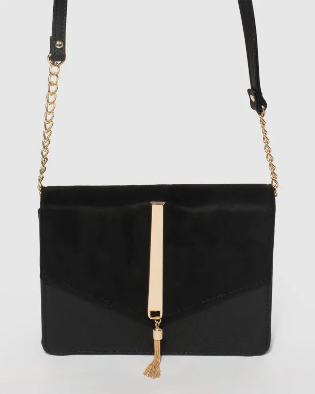 Black Haylee Crossbody Bag sold by Collete Hayman