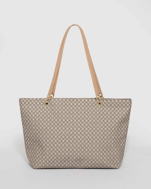 Monogram Canvas Winter Tote sold by Collete Hayman