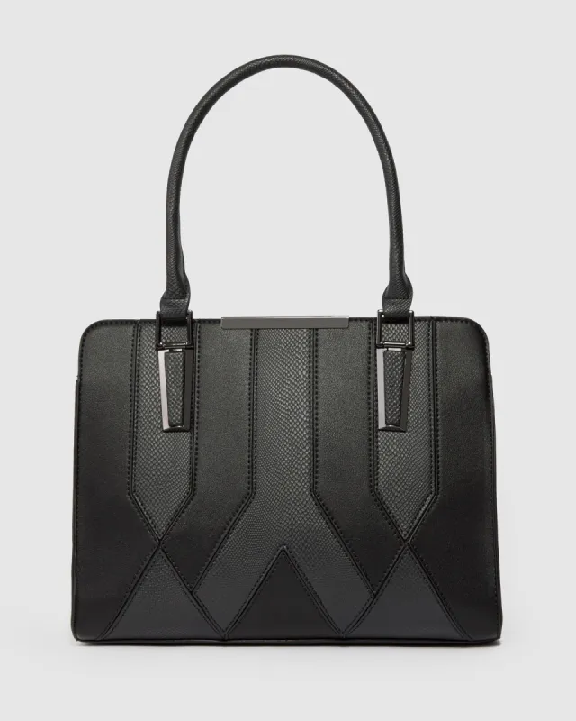 Black Norna Tote Bag sold by Collete Hayman