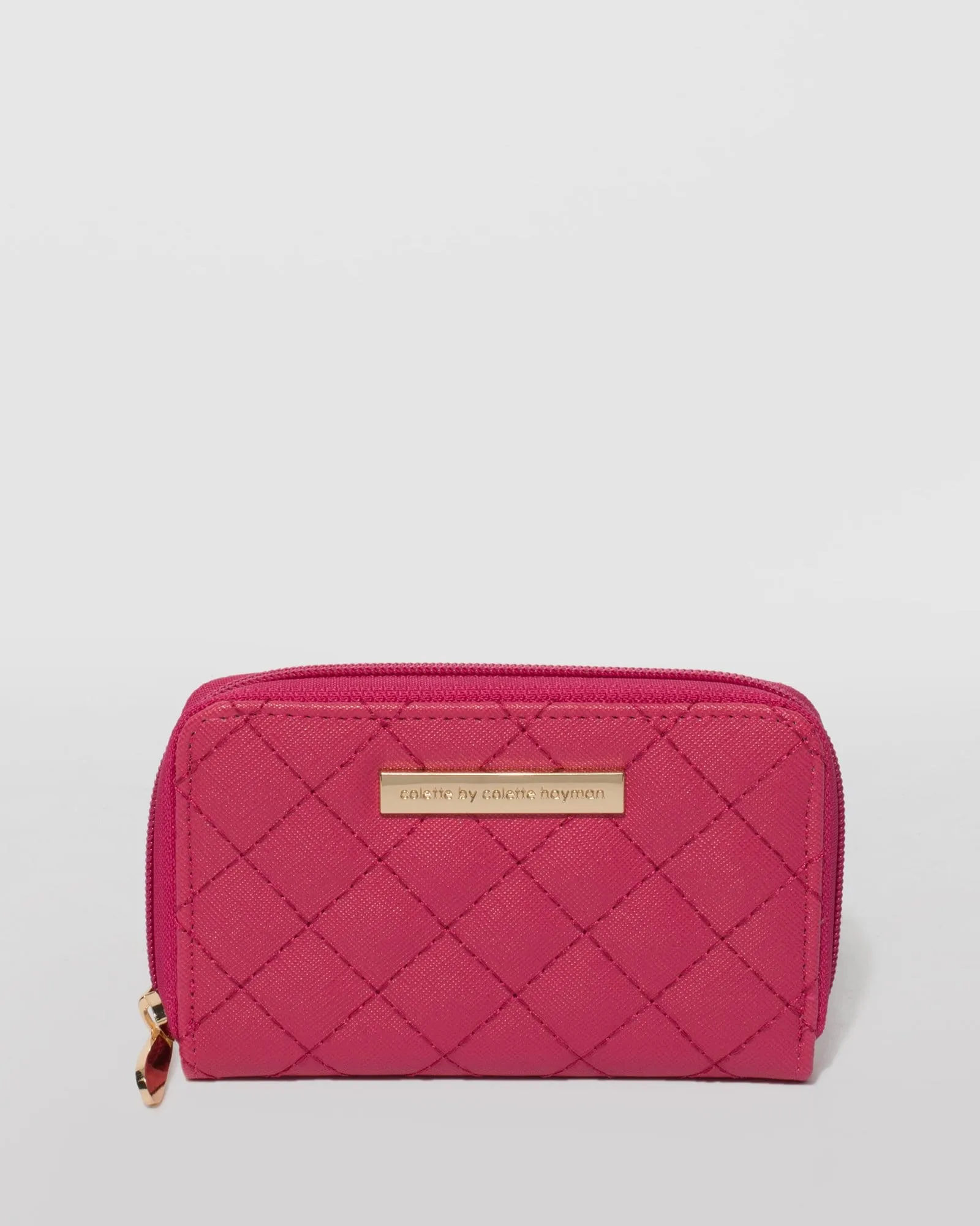 Pink Tasha Quilt Wallet sold by Collete Hayman