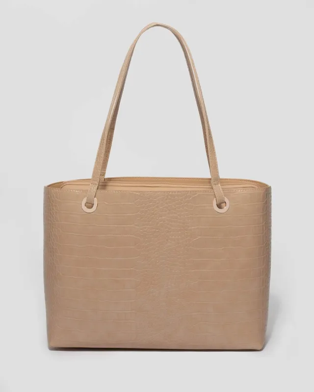 Natural Anya Tote Bag sold by Collete Hayman
