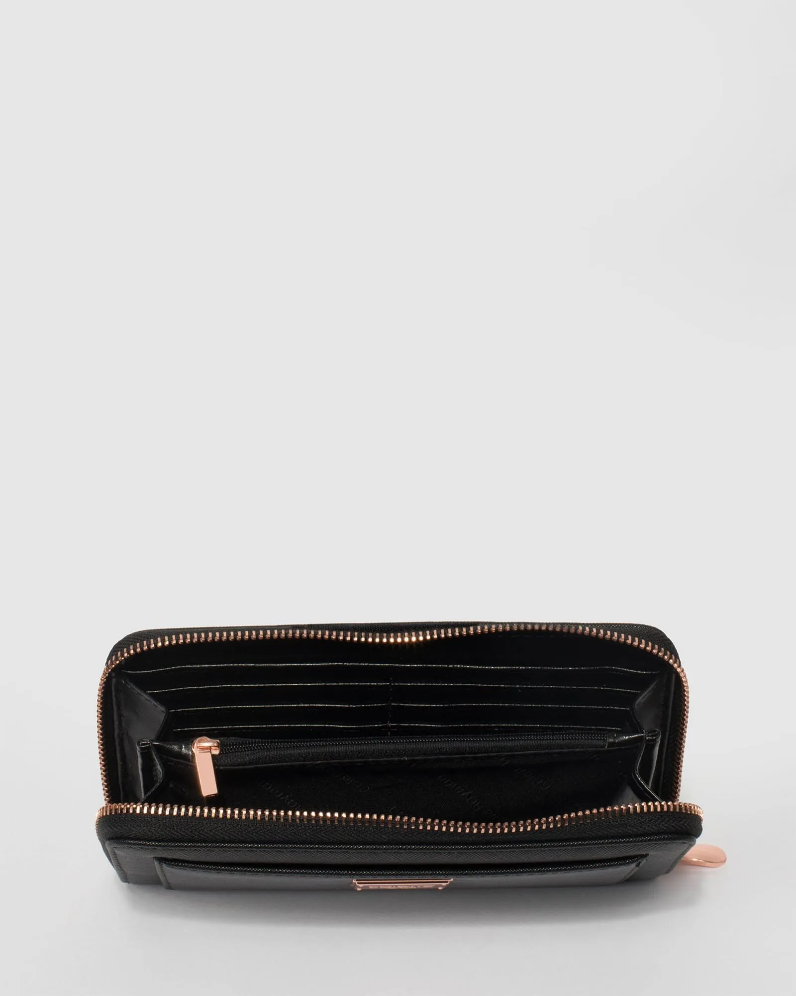Black And Rose Gold Tarryn Wallet sold by Collete Hayman product image thumbnail 3