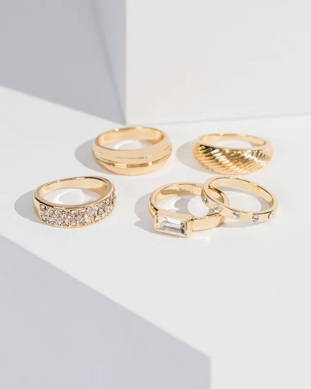 Crystal Multi Ring Pack sold by Collete Hayman