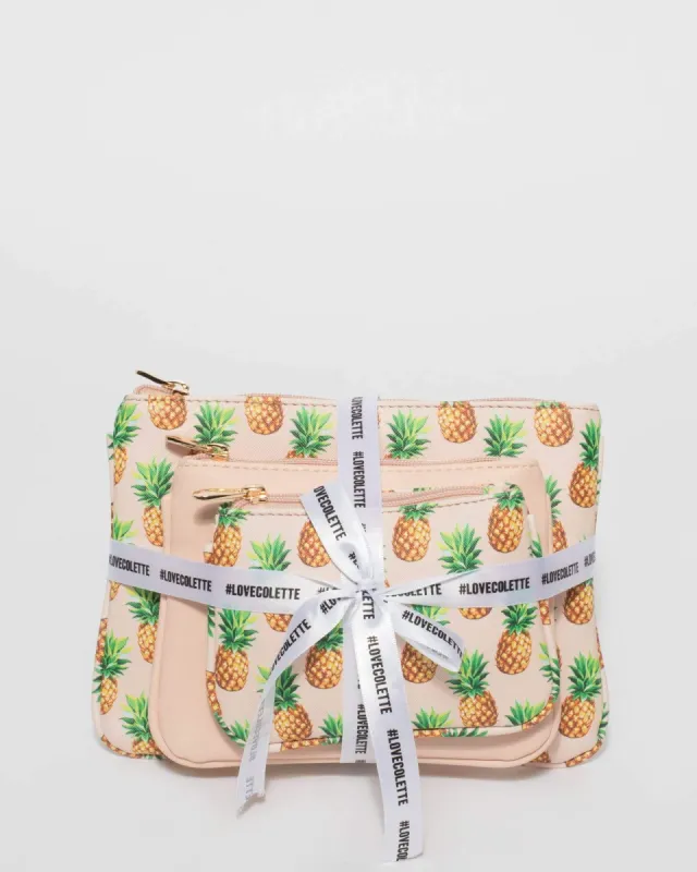 Pineapple Print Purse Gift Set sold by Collete Hayman