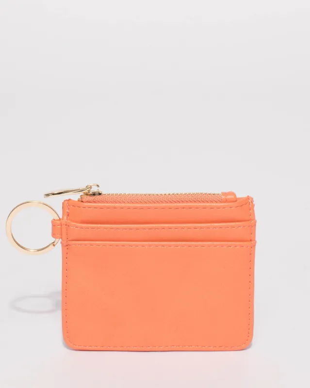 Coral Han Keyring Purse sold by Collete Hayman