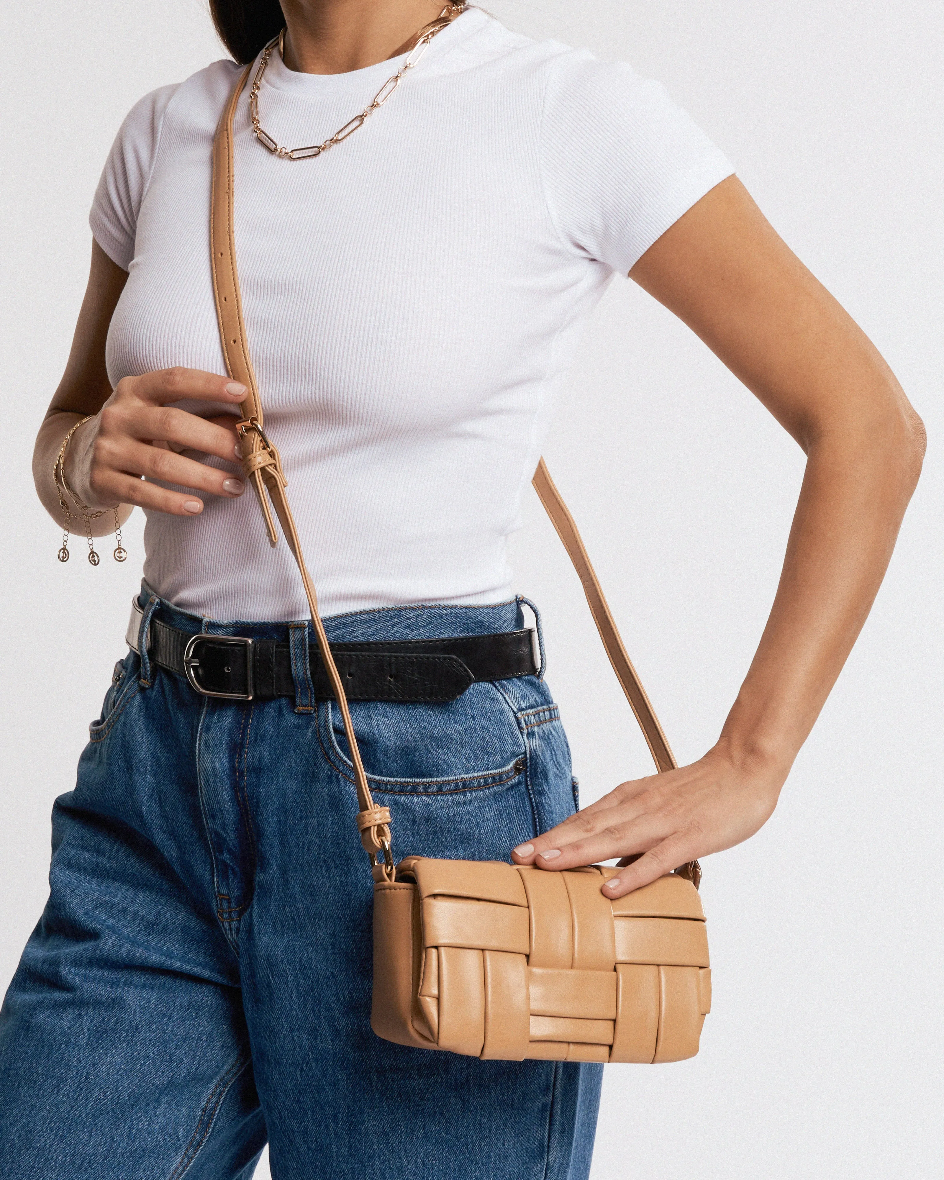 Natural Gabi Crossbody Bag sold by Collete Hayman product image thumbnail 2