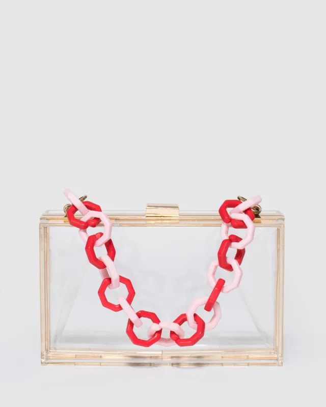 Clear Taylor Clear Top Handle Bag sold by Collete Hayman