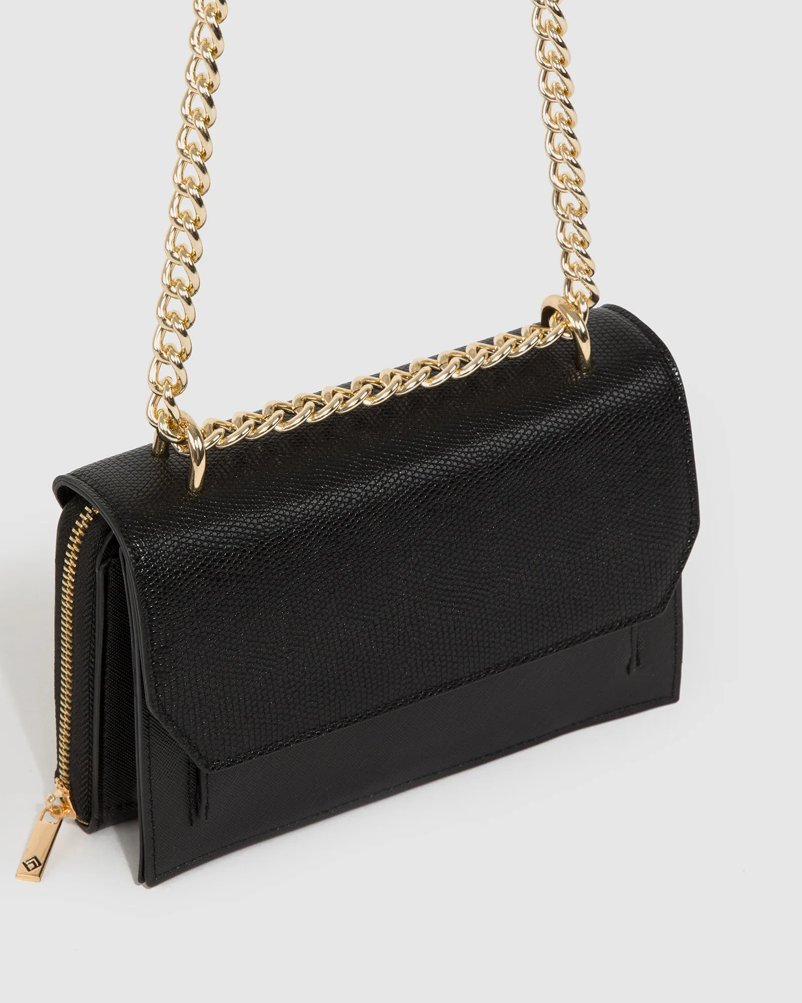 Black Harper Chain Crossbody Bag sold by Collete Hayman product image thumbnail 2