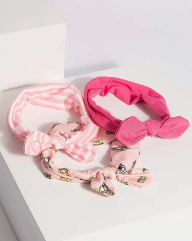 Multi Colour Soft Knot Headband sold by Collete Hayman