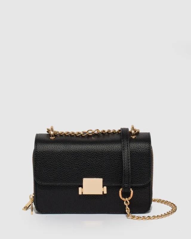 Black Nicole Crossbody Bag sold by Collete Hayman