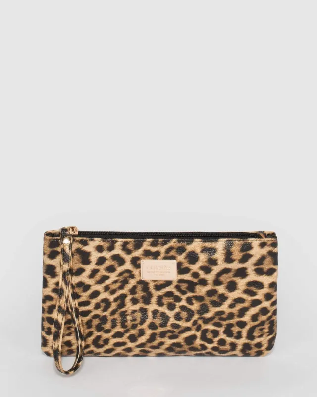 Leopard Print Brook Wristlet Purse sold by Collete Hayman