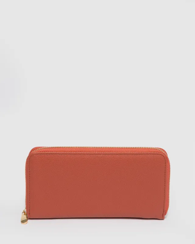 Terracotta Nina Wallet sold by Collete Hayman