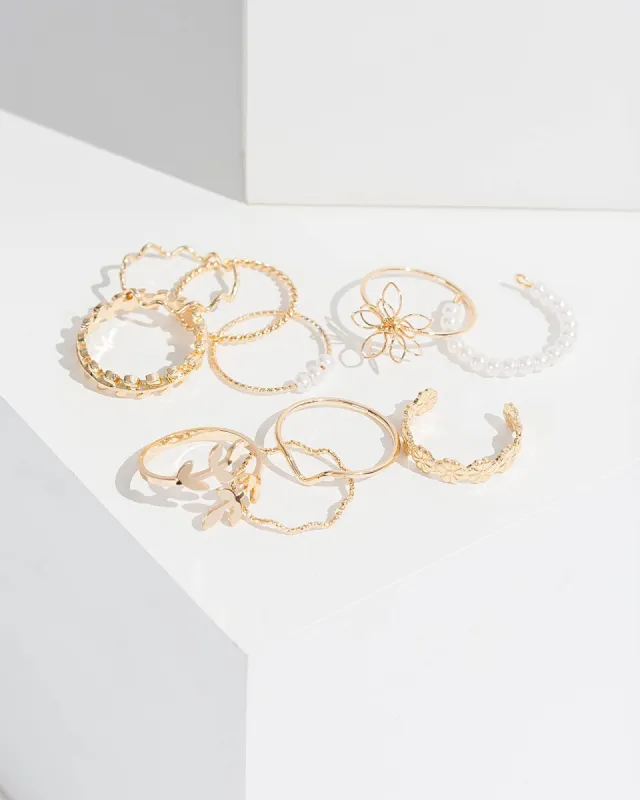 Pearl Flower Ring Pack sold by Collete Hayman