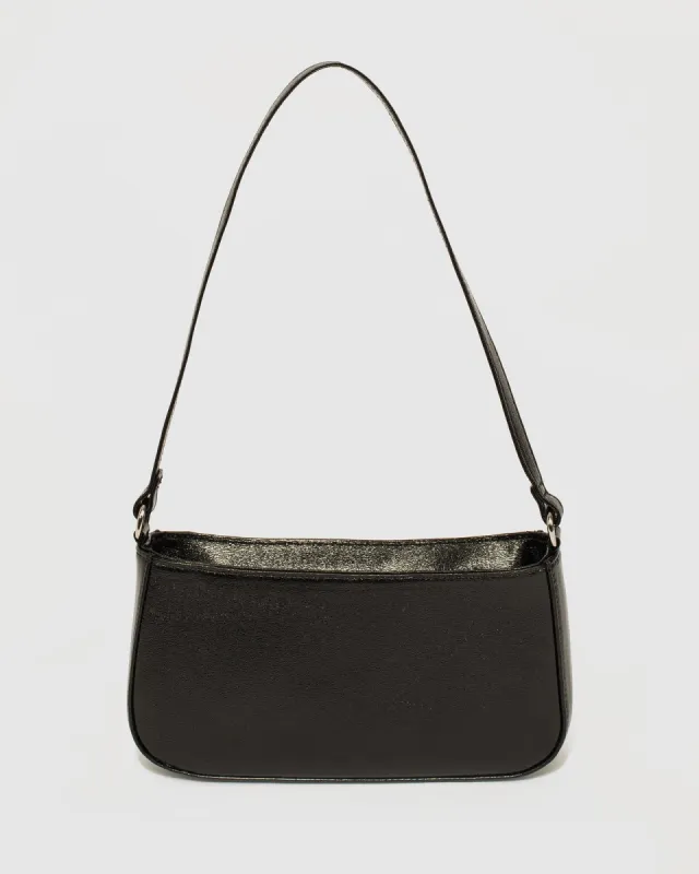 Black Frankie Shoulder Bag sold by Collete Hayman