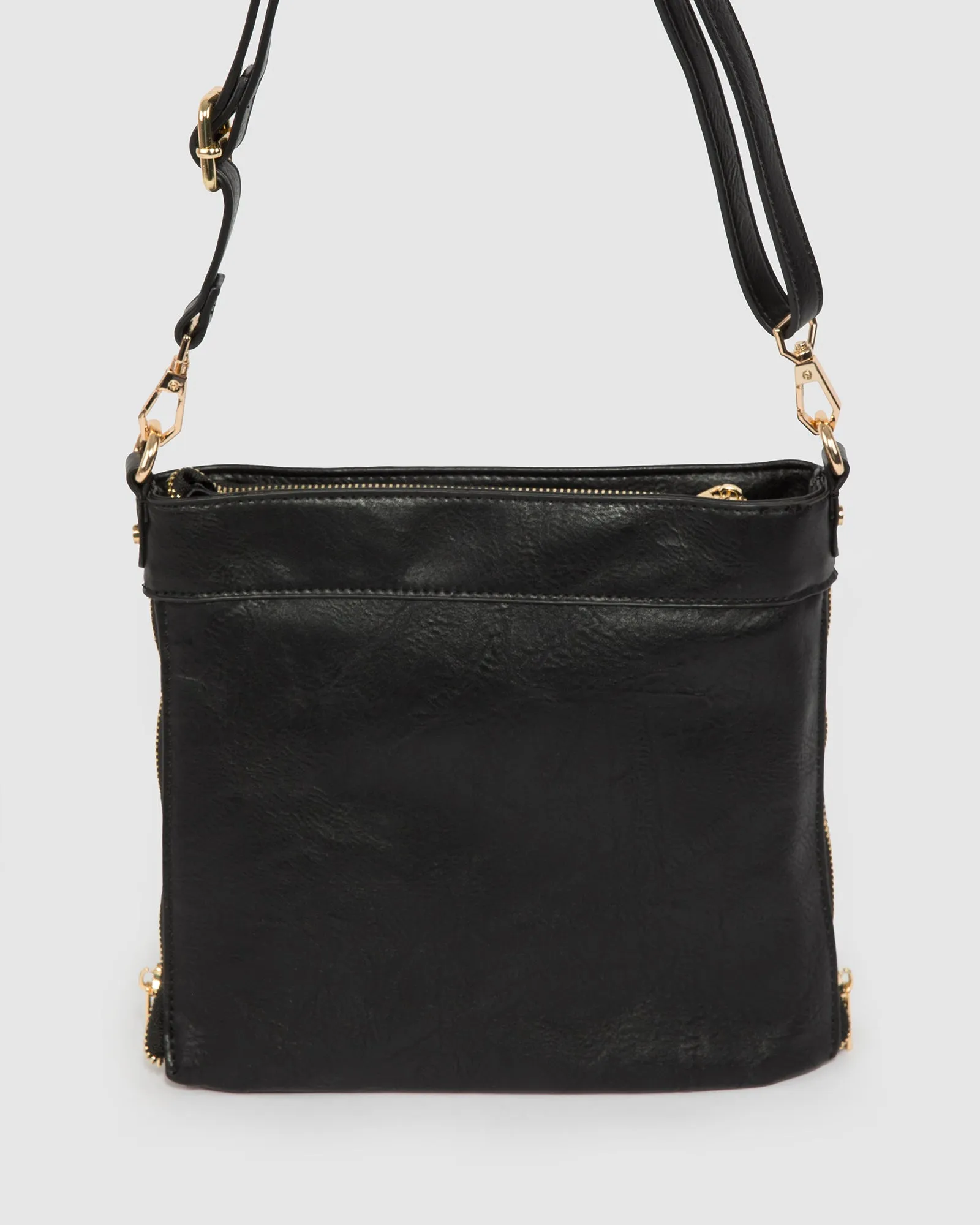 Black Penelope Zip Crossbody Bag sold by Collete Hayman product image thumbnail 4
