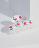 Multi Colour Flower Acrylic Claw Clip sold by Collete Hayman