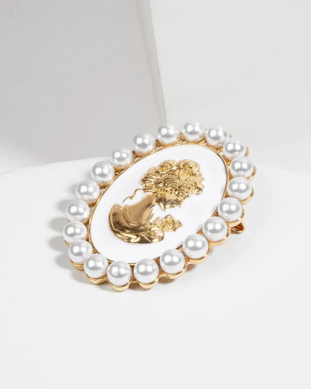 Pearl Vintage Brooch sold by Collete Hayman