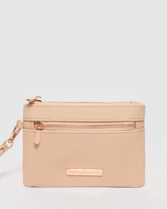 Beige Ally Purse sold by Collete Hayman