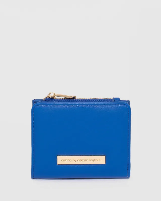 Blue Han Mini Wallet sold by Collete Hayman