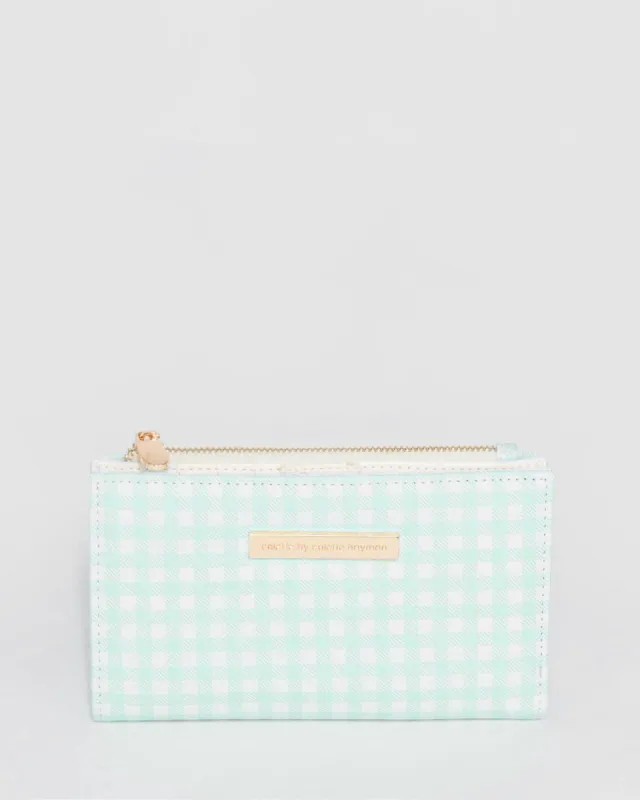 Aqua Selena Zip Wallet sold by Collete Hayman