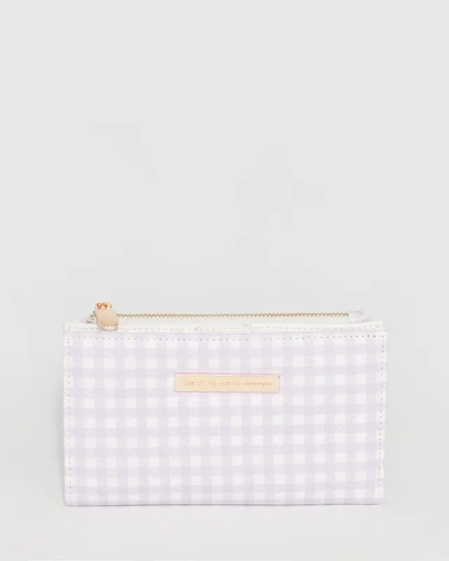 Purple Selena Zip Wallet sold by Collete Hayman