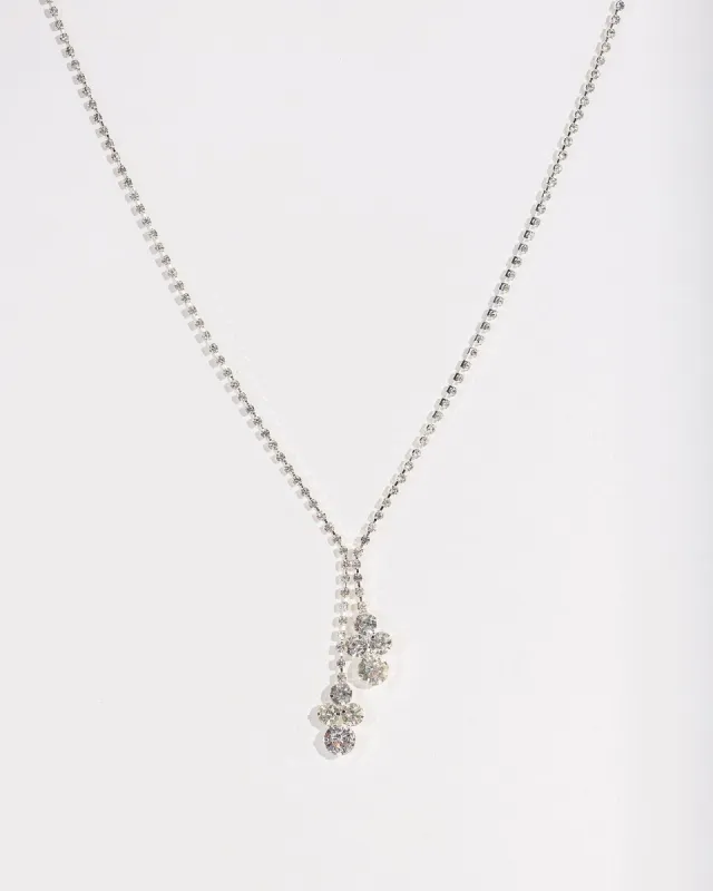 Crystal Water Drops Necklace sold by Collete Hayman