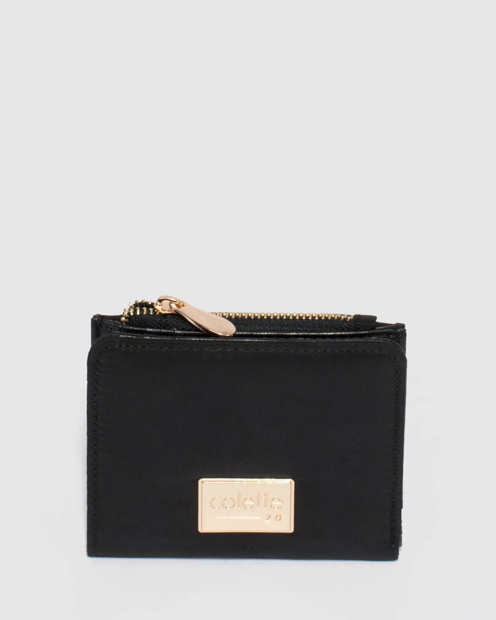 Black And Gold Han Mini Wallet sold by Collete Hayman