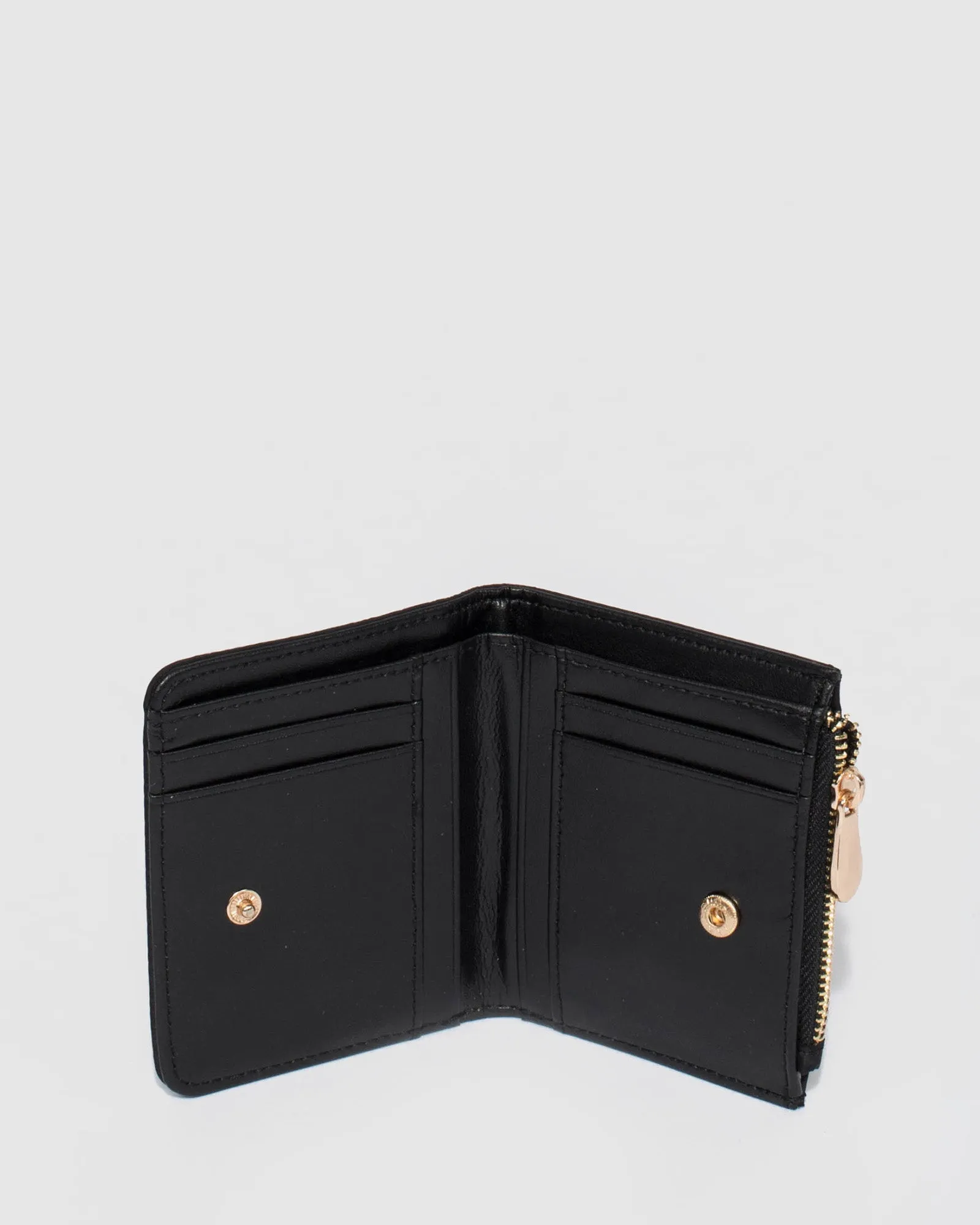 Black And Gold Han Mini Wallet sold by Collete Hayman product image thumbnail 5