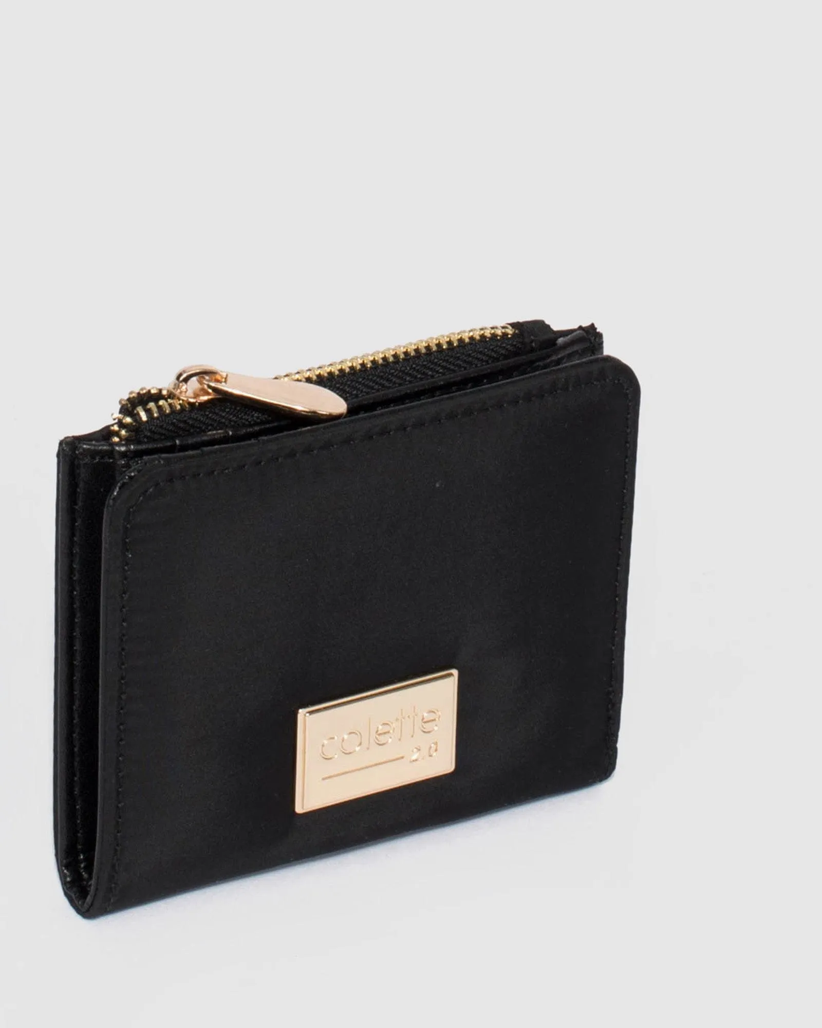 Black And Gold Han Mini Wallet sold by Collete Hayman product image thumbnail 3