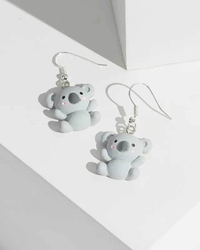 Cute Koala Drop Earrings sold by Collete Hayman