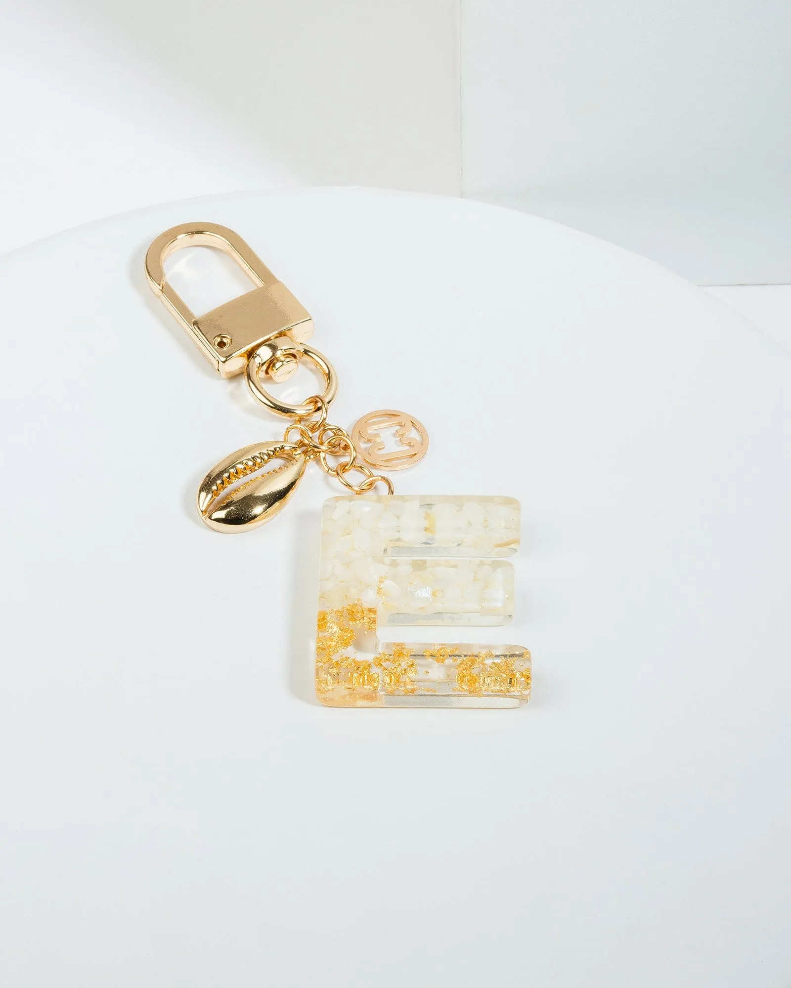 E - Initial Bag Charm Beach sold by Collete Hayman