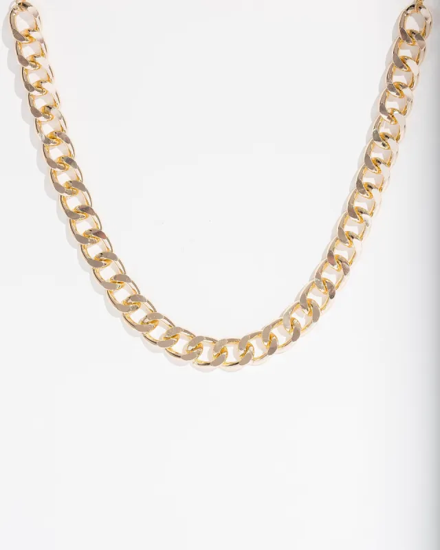 Gold Chunky Chain Necklace sold by Collete Hayman