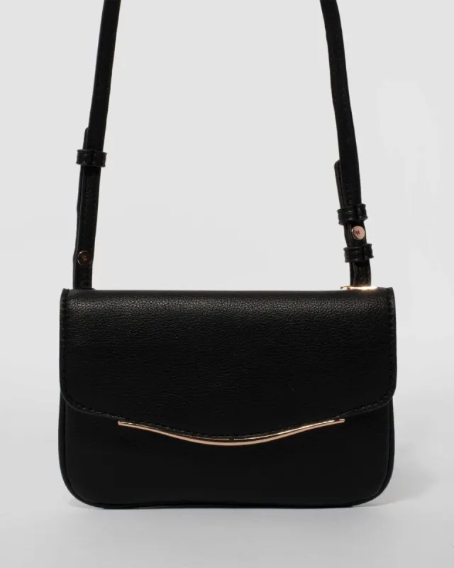 Black Kate Pocket Crossbody Bag sold by Collete Hayman