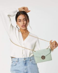 Green Esme Crossbody Bag sold by Collete Hayman
