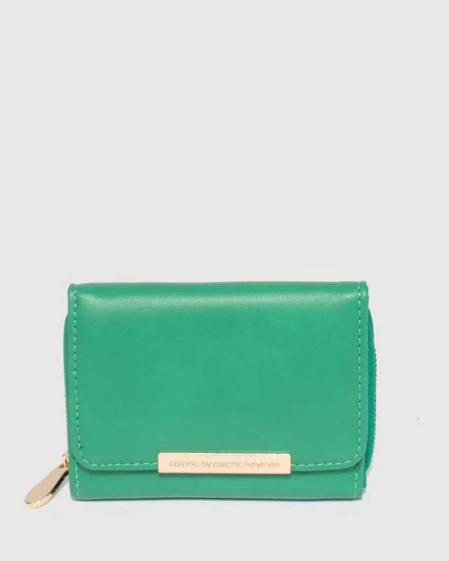 Green Keeley Wallet sold by Collete Hayman