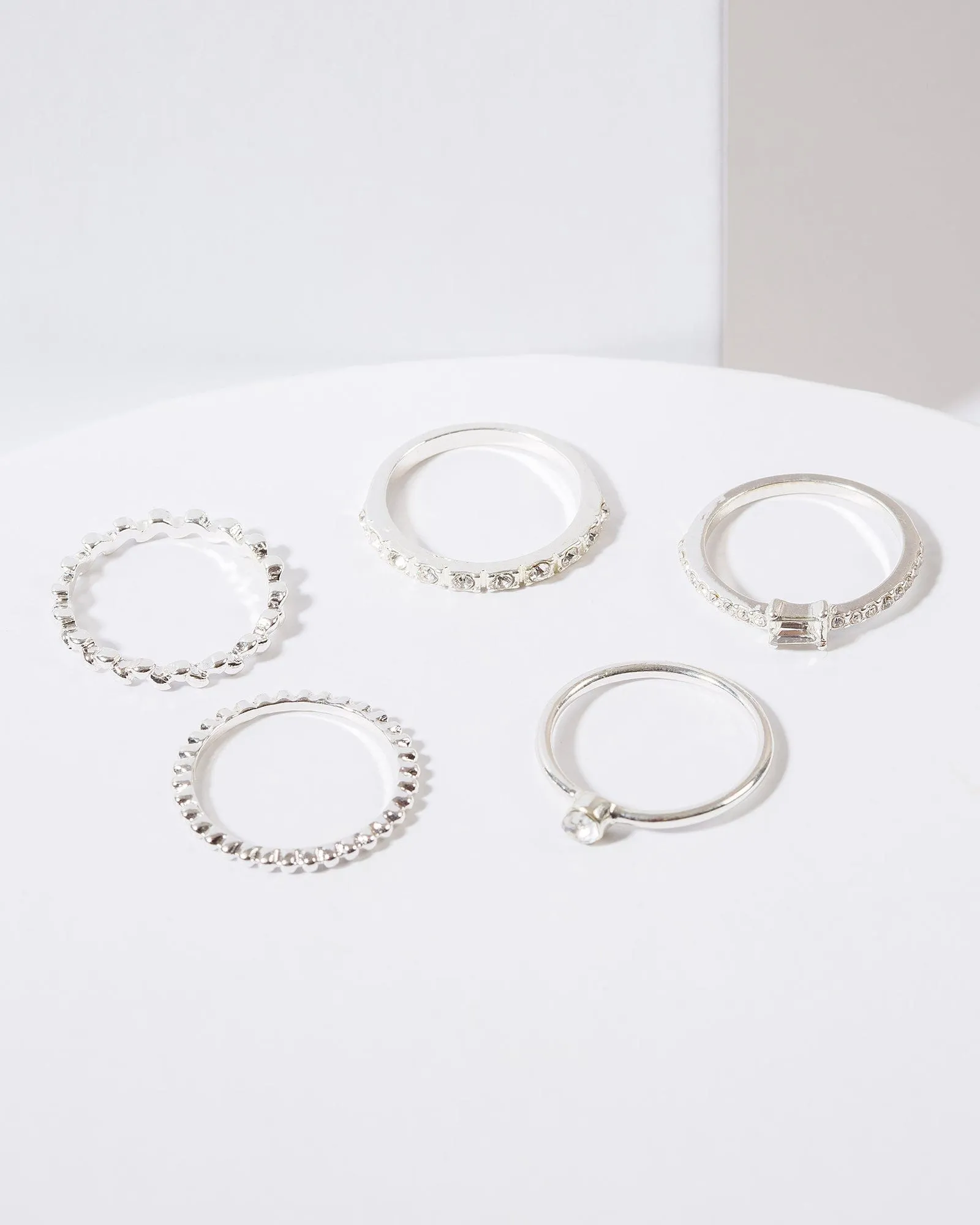 Silver 5 Pack Multi Rings sold by Collete Hayman