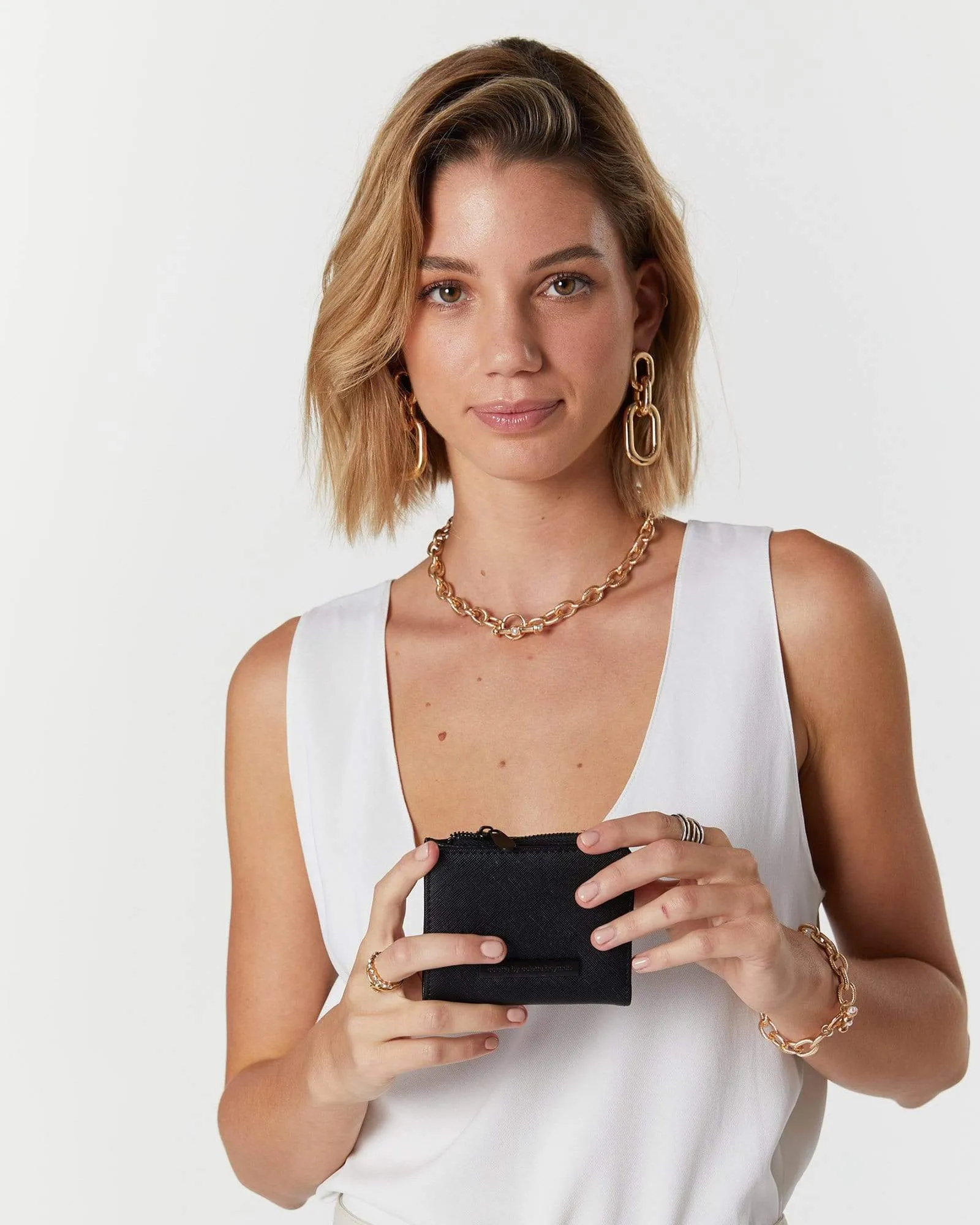 Full Black Han Mini Wallet sold by Collete Hayman product image thumbnail 2