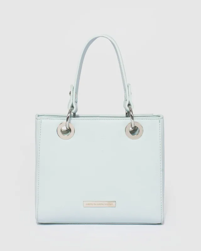 Nirvana Blue Small Tote sold by Collete Hayman