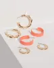 Gold Hammered Hoop Earrings sold by Collete Hayman