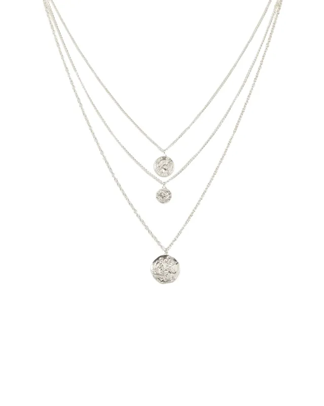 Silver Coin Necklace sold by Collete Hayman
