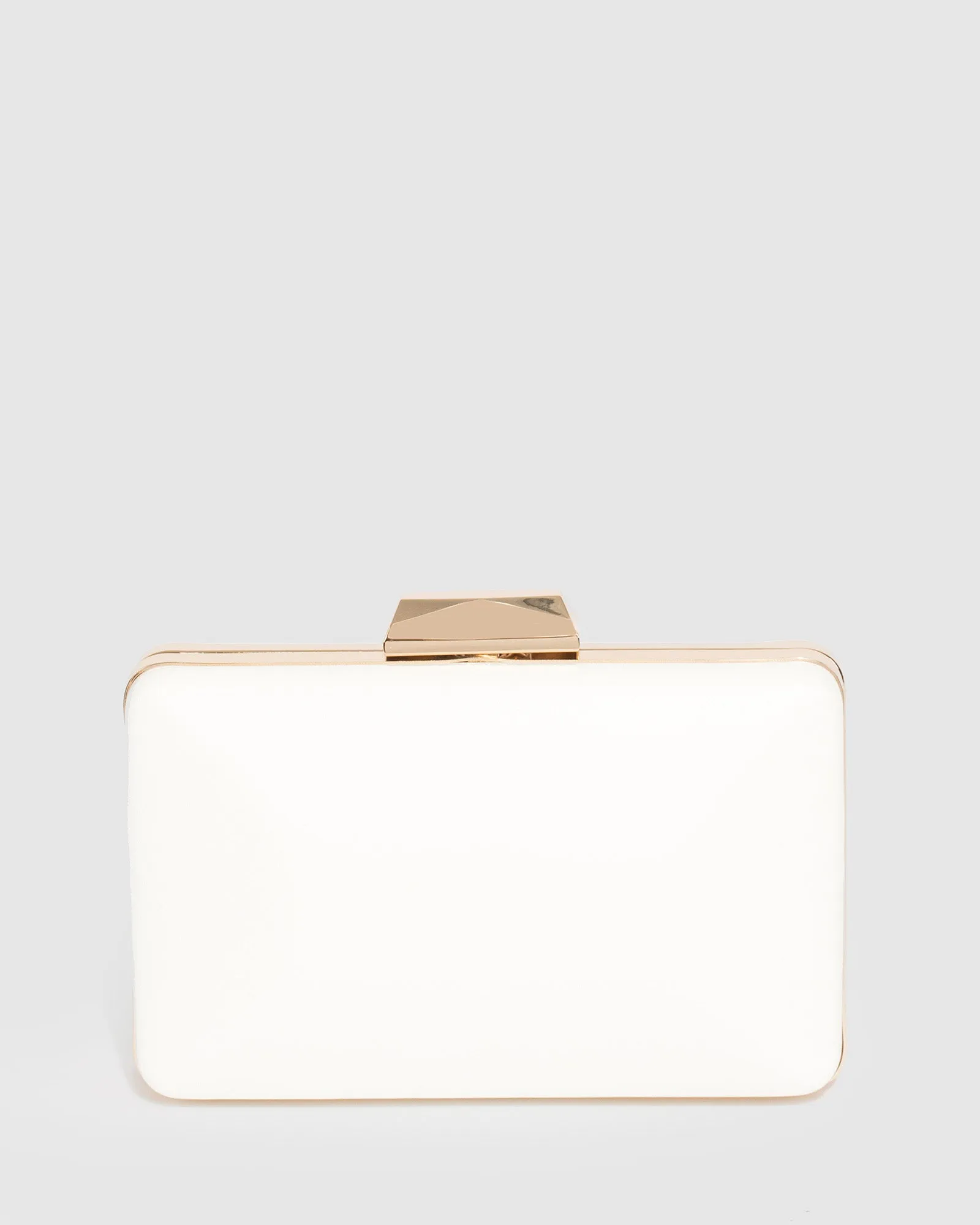 White Maxine Clutch Bag sold by Collete Hayman