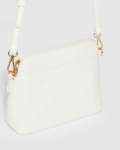 White Karen Crossbody Bag sold by Collete Hayman