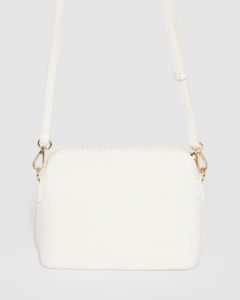 White Karen Crossbody Bag sold by Collete Hayman