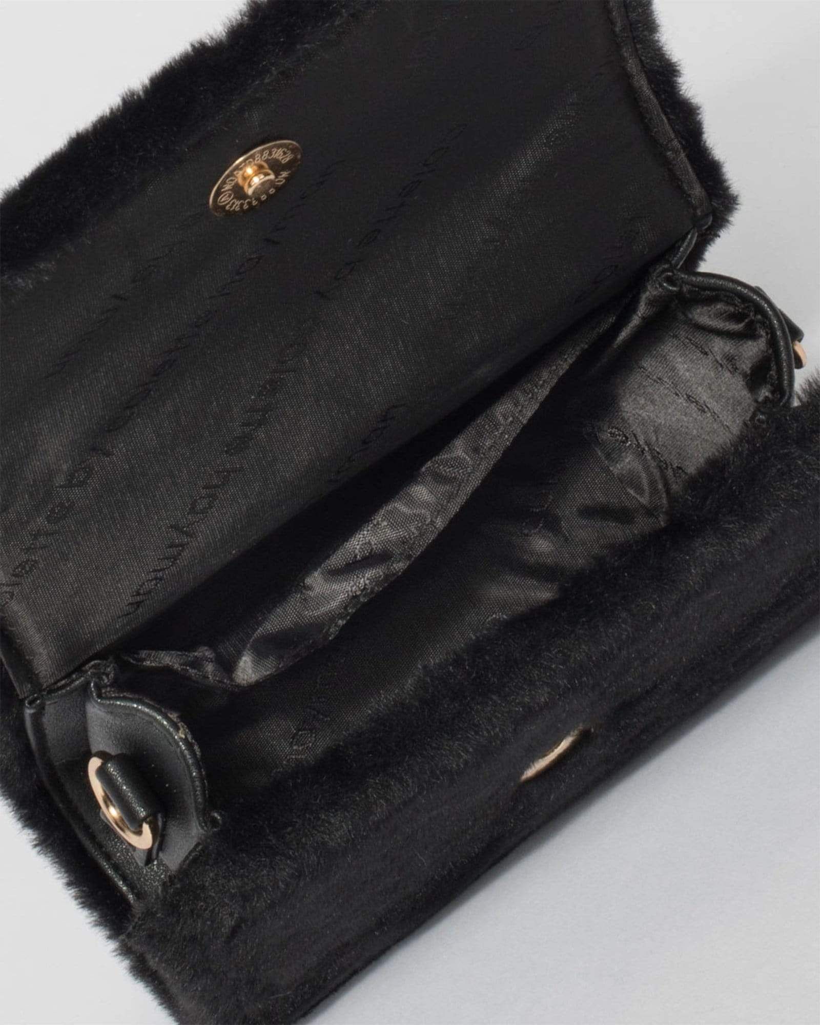 Black Soft Mini Top Handle Bag sold by Collete Hayman product image thumbnail 5