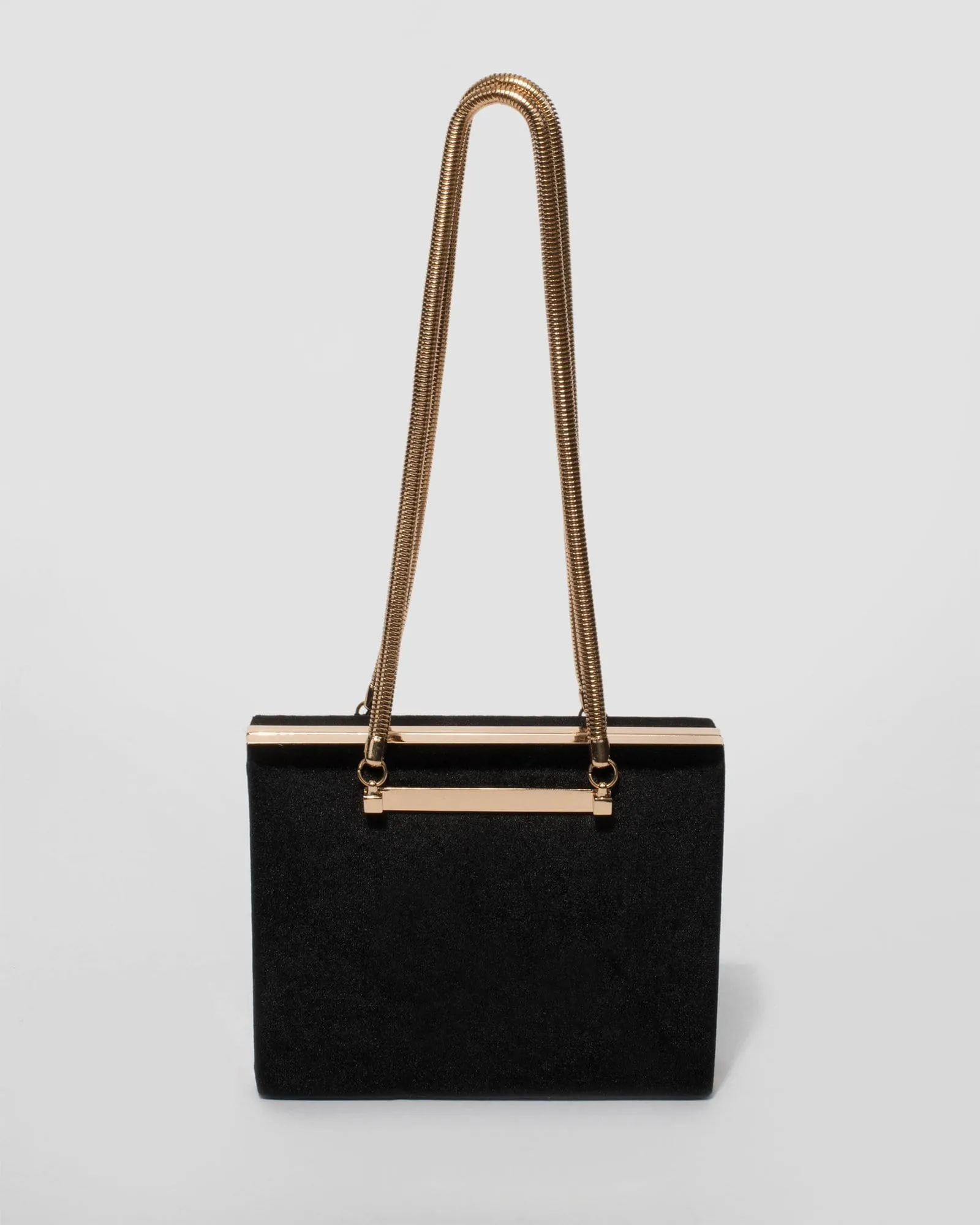 Black Milana Hardcase Clutch Bag sold by Collete Hayman product image thumbnail 4