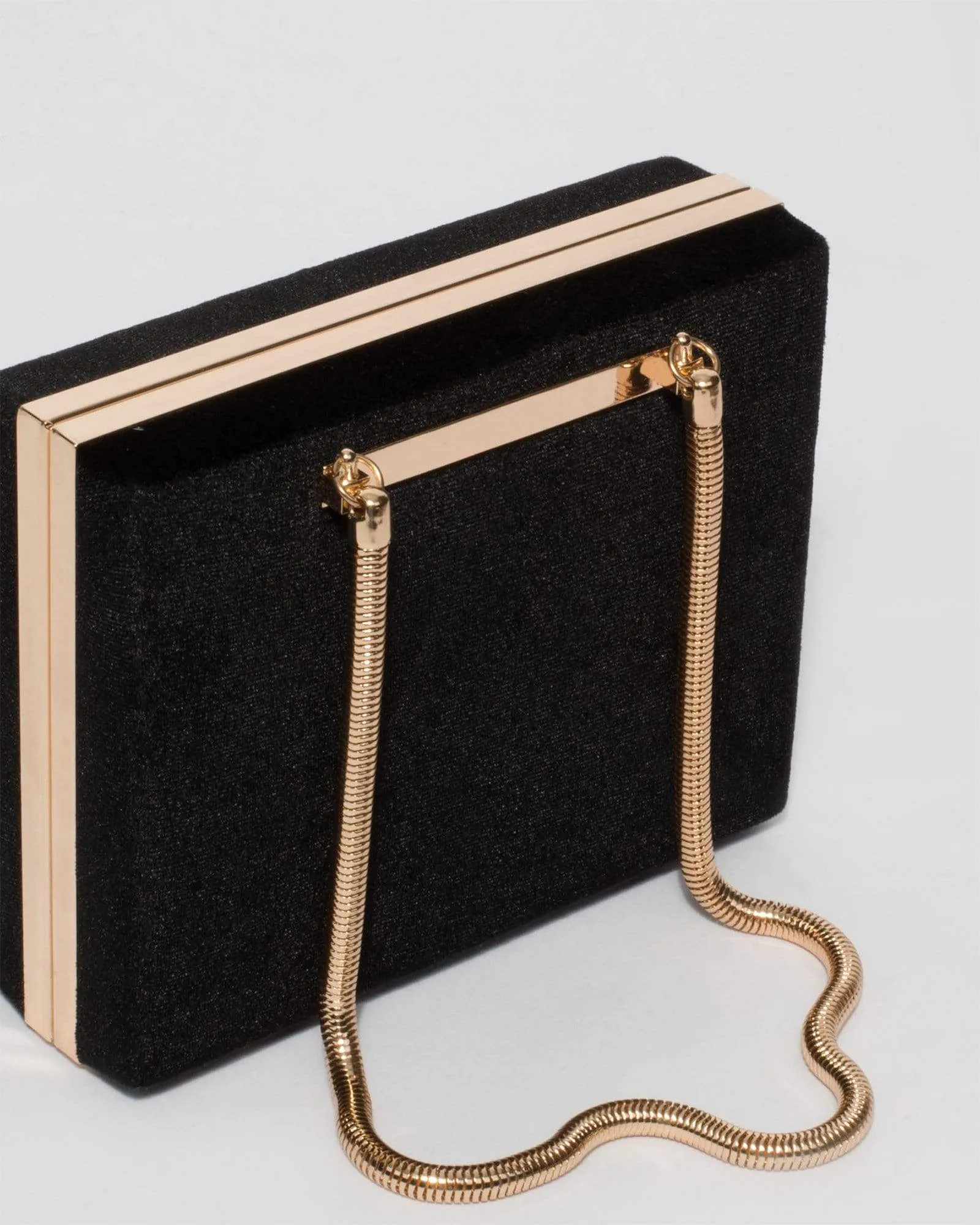 Black Milana Hardcase Clutch Bag sold by Collete Hayman product image thumbnail 3