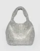 Silver Chantal Crystal Tote Bag sold by Collete Hayman
